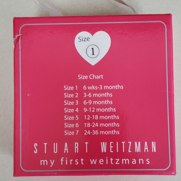 Infant Girl's Stuart Weitzman "Baby Bud" Crib Shoe - Picture 5 of 5